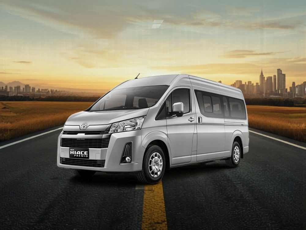 Toyota HiAce Premio Private Rental with Professional Driver