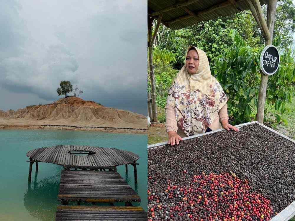 Tour Blue Lake and Desert & Coffee Farm package